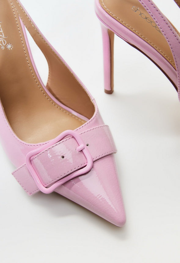 Gigi Slingback Pump Pink Lavender