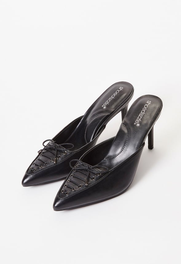 Cherie Mule Pump Black