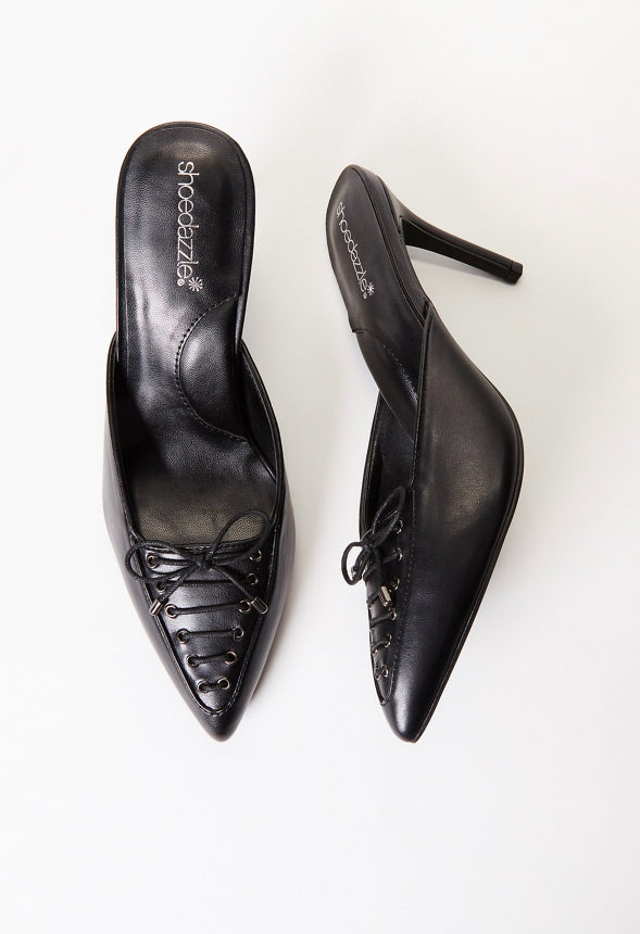 Cherie Mule Pump Black