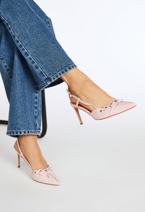Whitnee Slingback Pump Chalk Pink