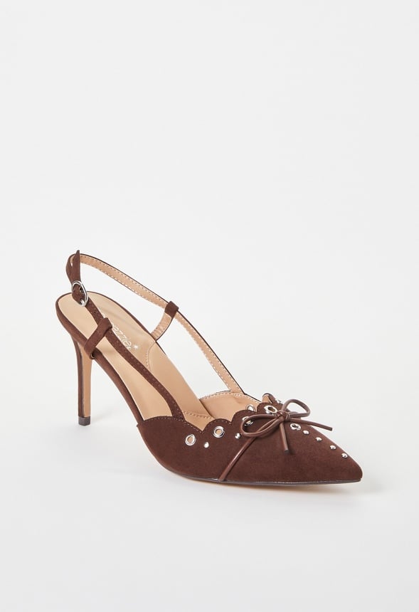 Whitnee Slingback Pump Chocolate Lab
