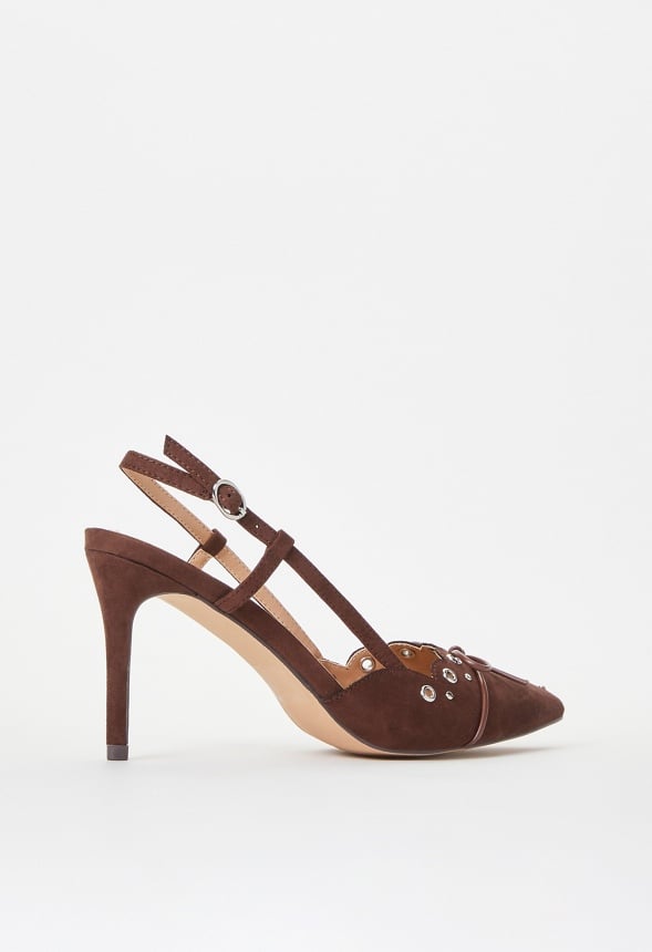 Whitnee Slingback Pump Chocolate Lab