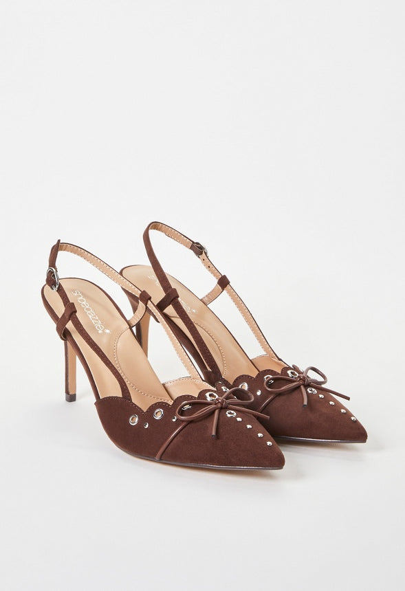 Whitnee Slingback Pump Chocolate Lab
