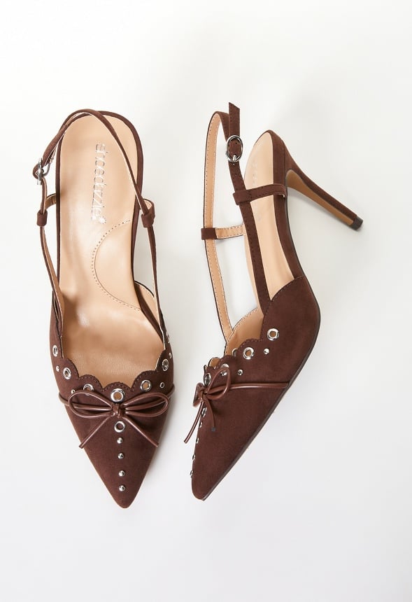 Whitnee Slingback Pump Chocolate Lab