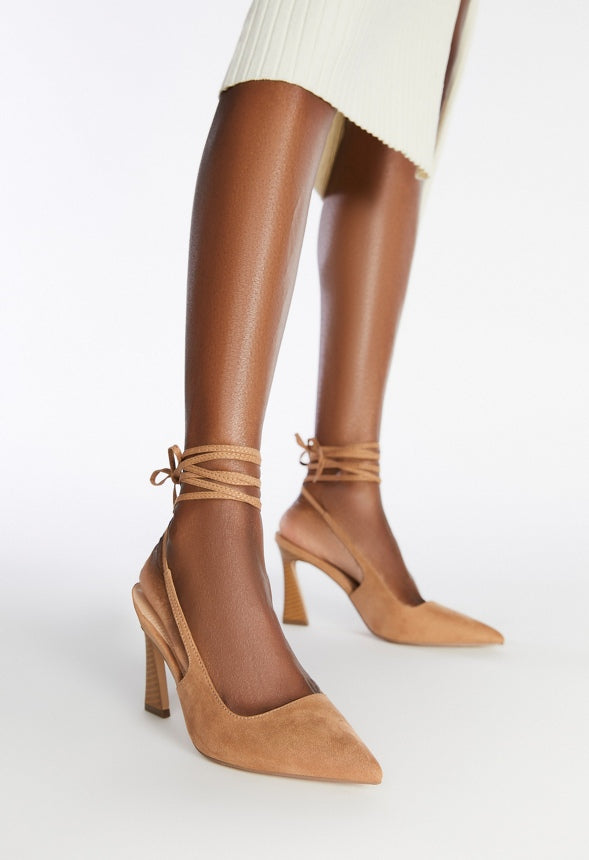 Nataly Slingback Pump Light Tan