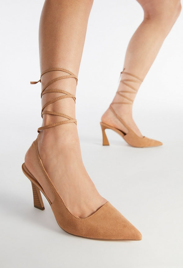 Nataly Slingback Pump Light Tan