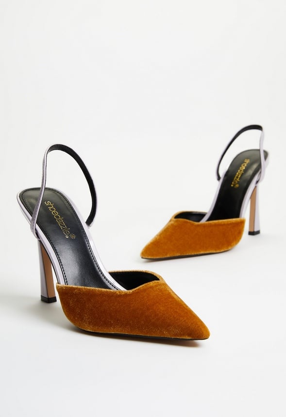 Steffi Slingback Pump Orchid Petal/ Bronze Gold