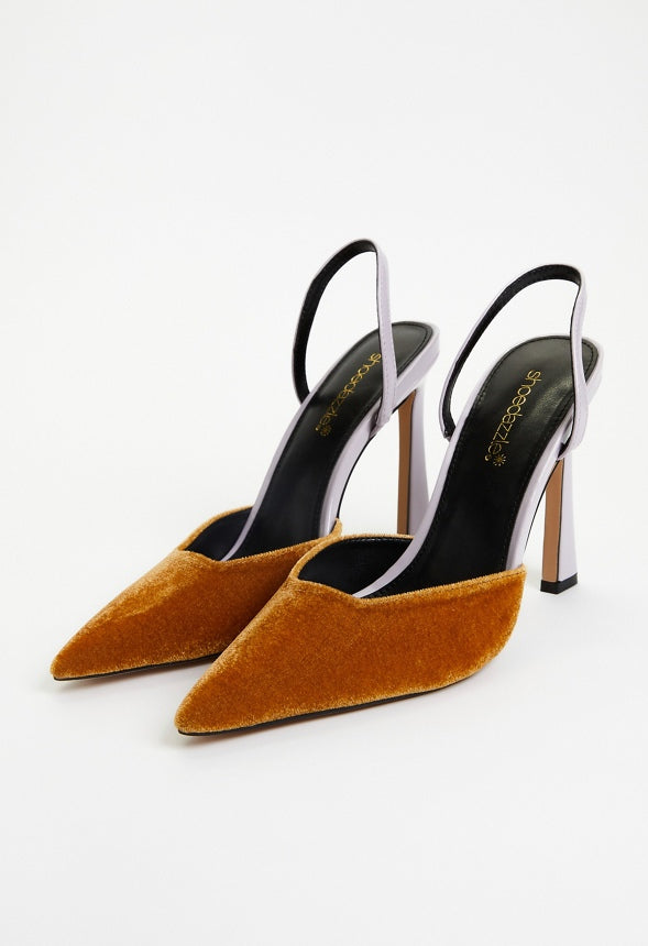 Steffi Slingback Pump Orchid Petal/ Bronze Gold