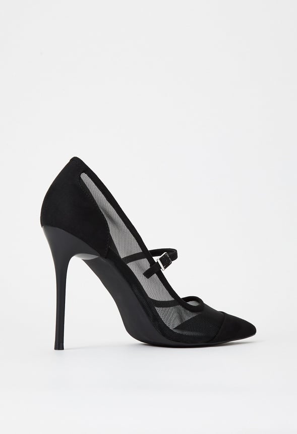 Valentina Mary Jane Pump Black