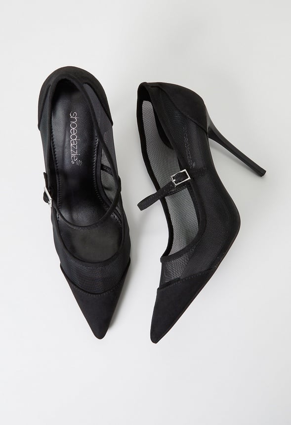 Valentina Mary Jane Pump Black