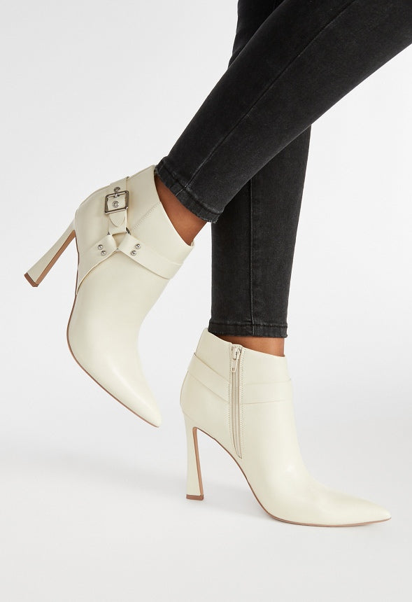 Hendrix Ankle Boot Birch White