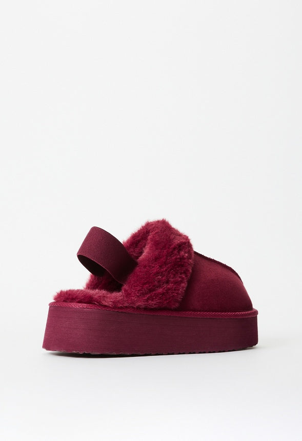 Levaine Fuzzie Mule Tibetan Red