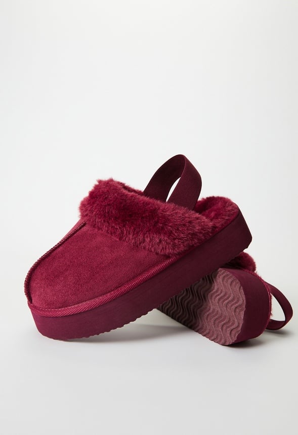 Levaine Fuzzie Mule Tibetan Red