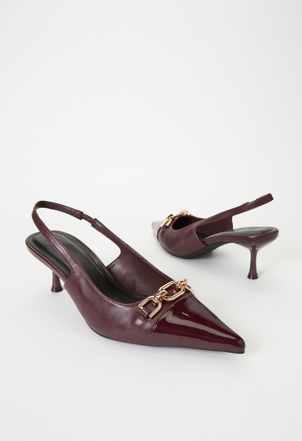 Natalya Slingback Pump Port Royale