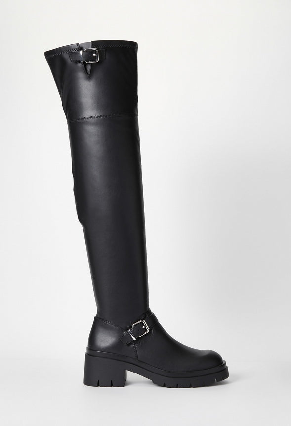 Aerin Flat Boot Black
