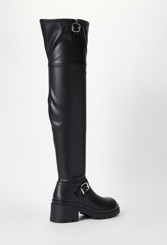 Aerin Flat Boot Black