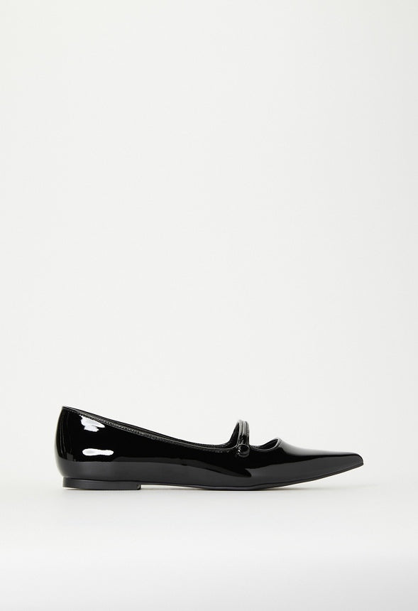 Kelsi Ballet Flat Black