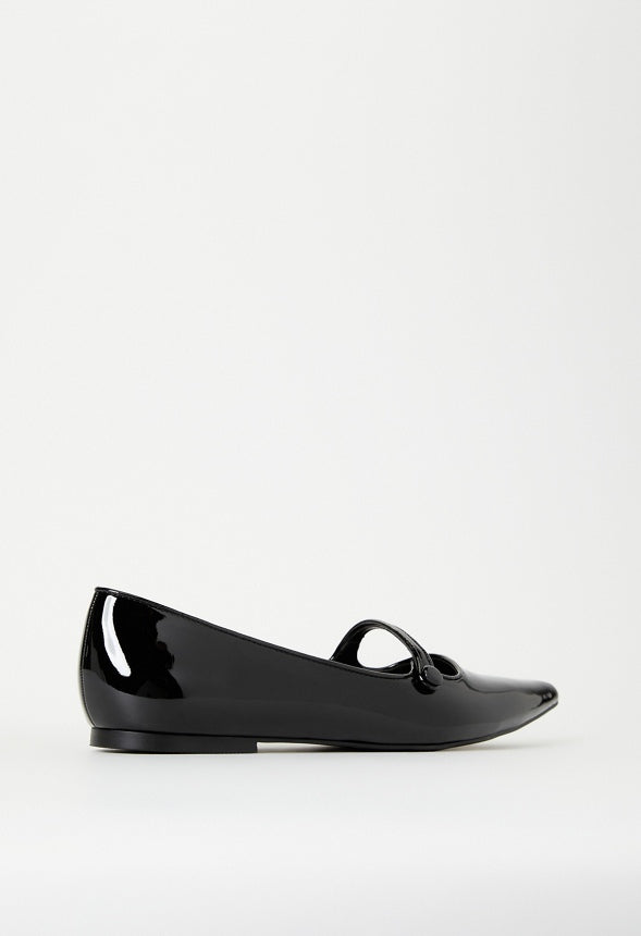 Kelsi Ballet Flat Black