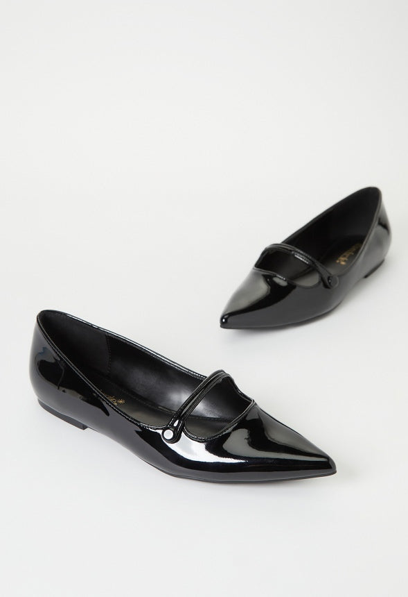 Kelsi Ballet Flat Black