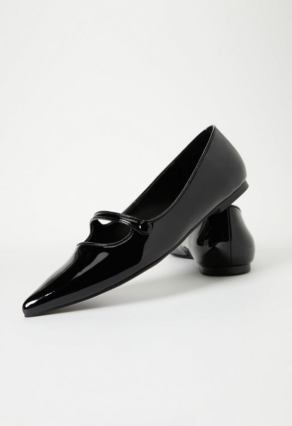 Kelsi Ballet Flat Black