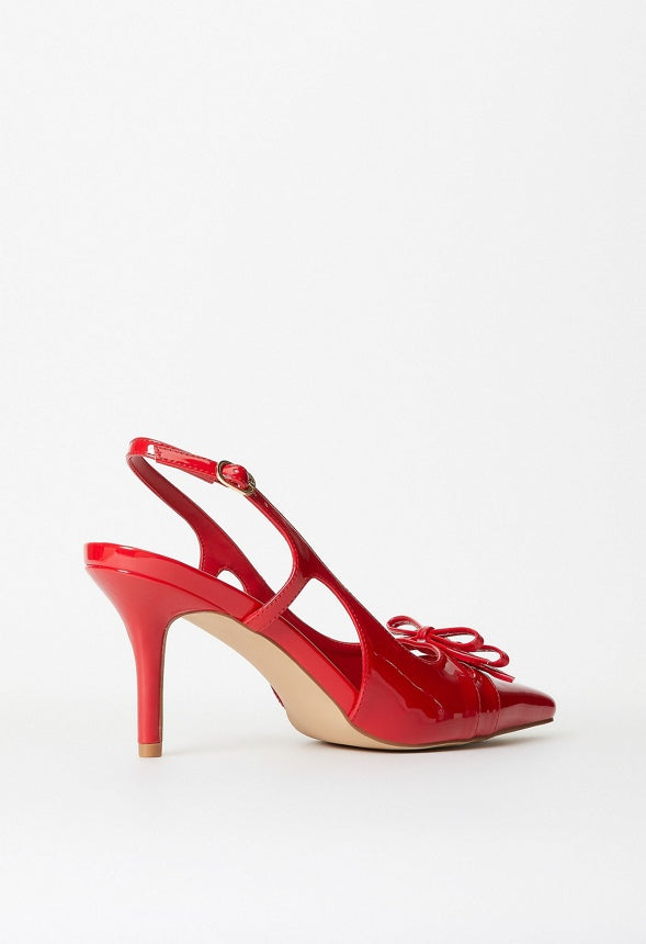 Florentina Slingback Pump Salsa Red