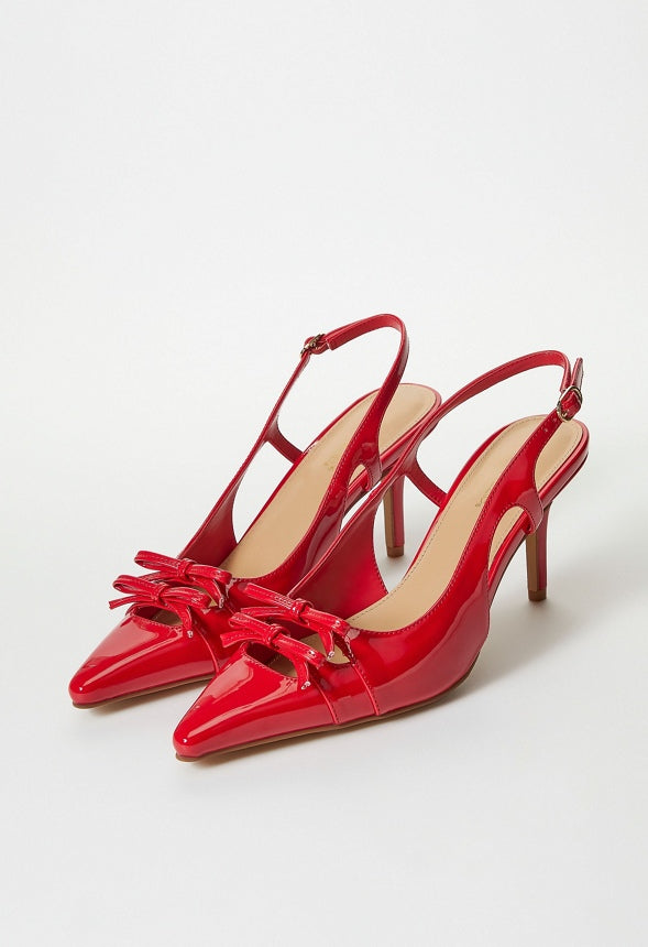 Florentina Slingback Pump Salsa Red