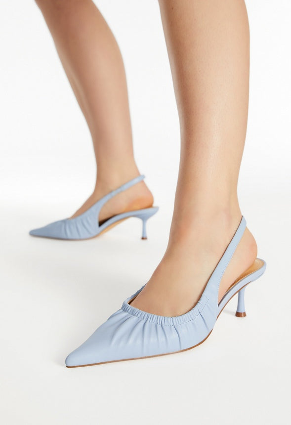 Aubrey Slingback Pump Light Kentucky Blue
