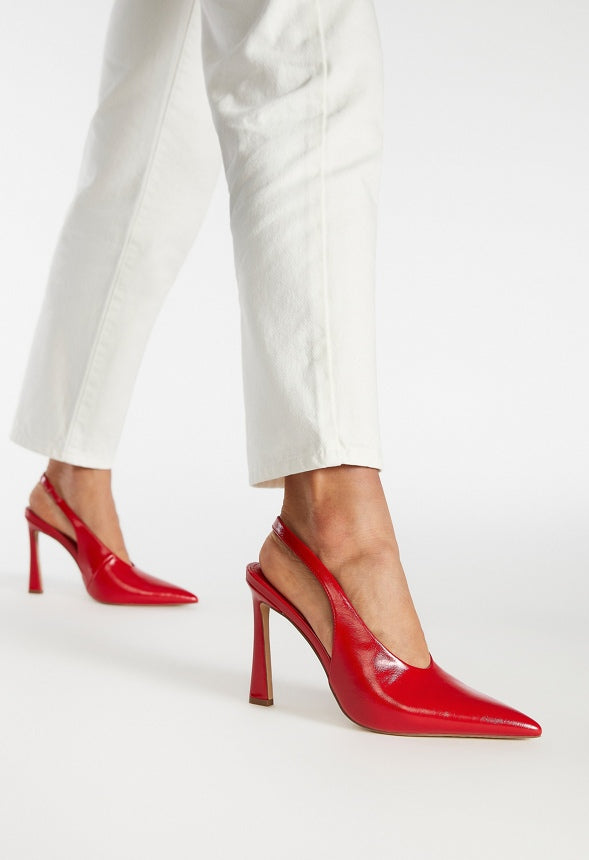 Alaiya Slingback Pump Salsa Red