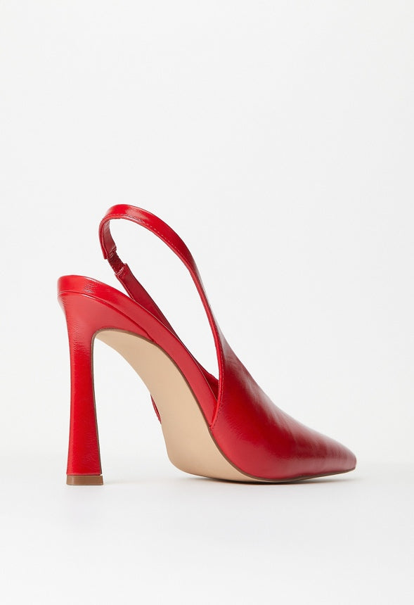 Alaiya Slingback Pump Salsa Red