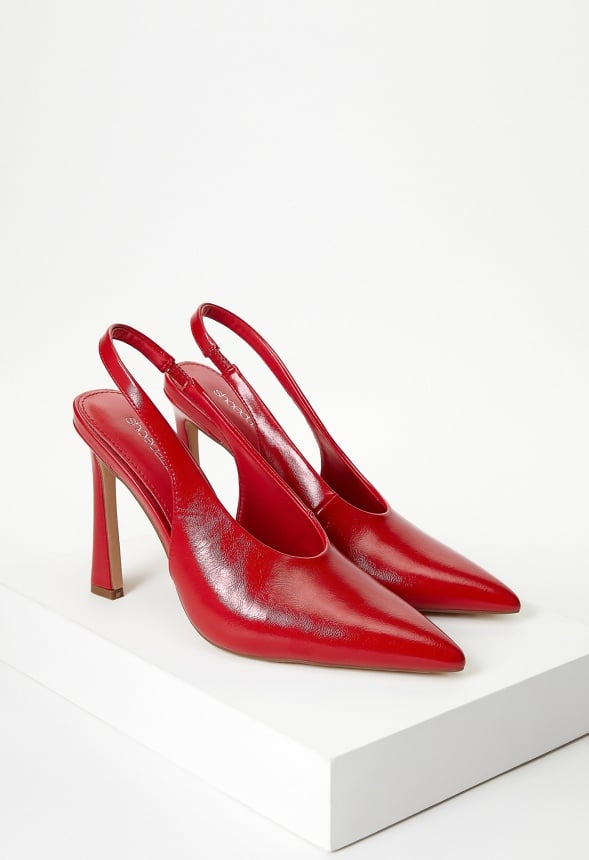 Alaiya Slingback Pump Salsa Red