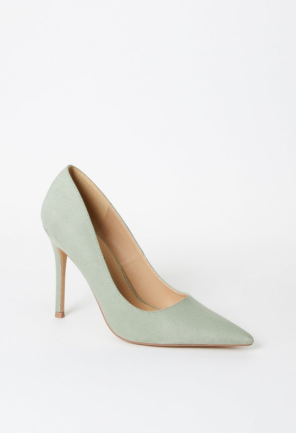 Naomi Classic Pump Seagrass Green