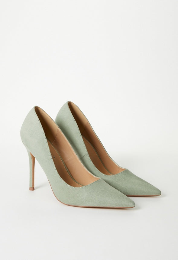 Naomi Classic Pump Seagrass Green