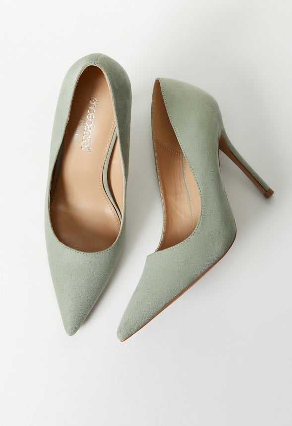 Naomi Classic Pump Seagrass Green