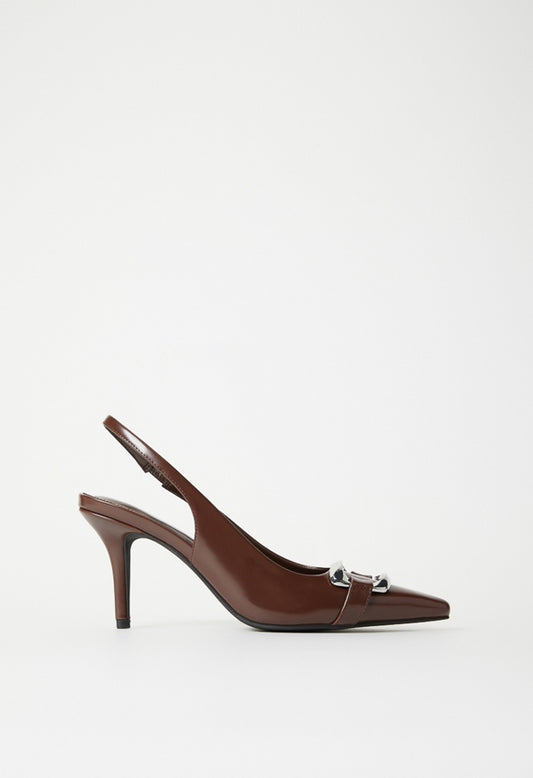 Martina Slingback Pump Chocolate Lab