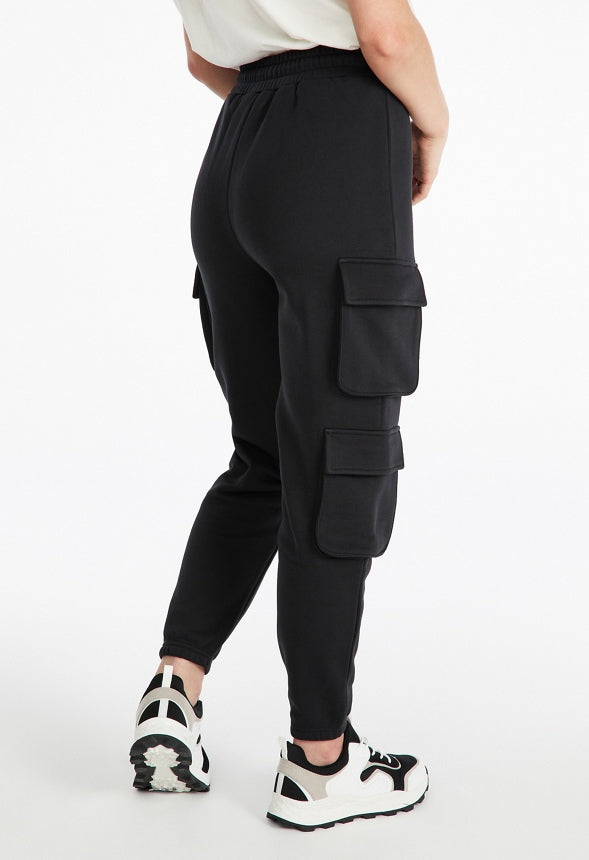 Cargo Knit Jogger Black Caviar
