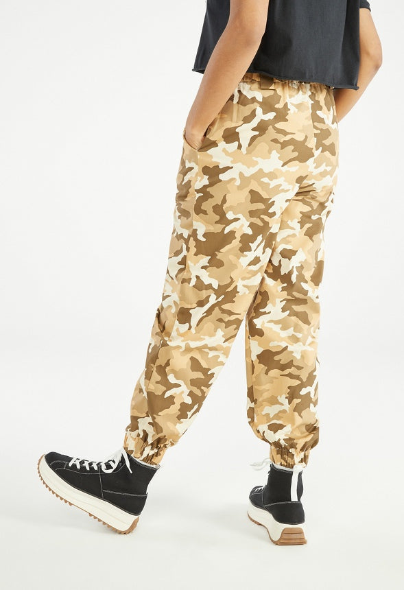 LIGHTWEIGHT RELAXED FIT CARGO JOGGERS Dawn Multi - Camo