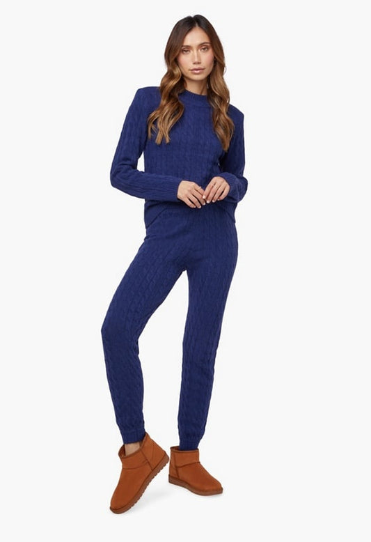 Tailored Lounge Pants Medieval Blue