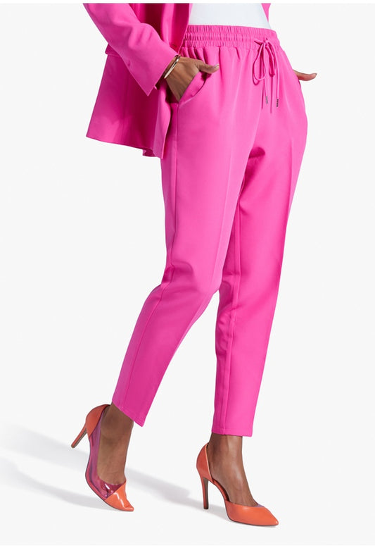 ELASTICATED PANT Fuchsia