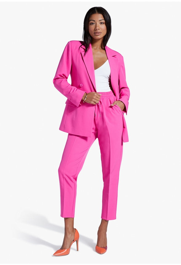 ELASTICATED PANT Fuchsia
