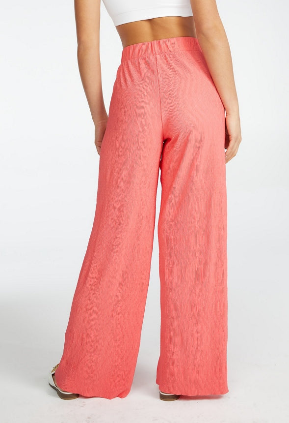 PLISSE PANT Calypso Coral