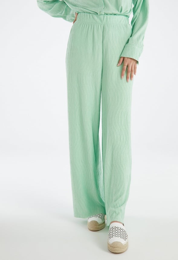 PLISSE PANT Hemlock Green