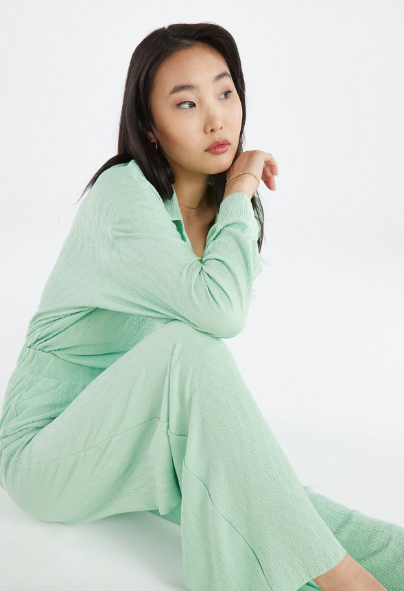 PLISSE PANT Hemlock Green