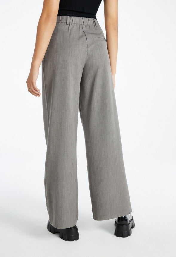 Wide Leg Suiting Trouser Vapor Blue