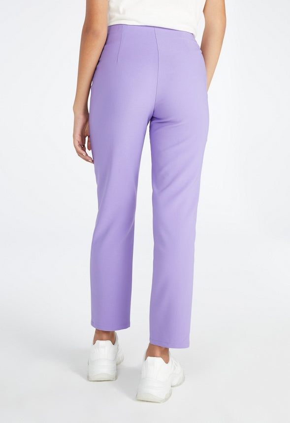 High Rise Carrot Trouser Dahlia Purple