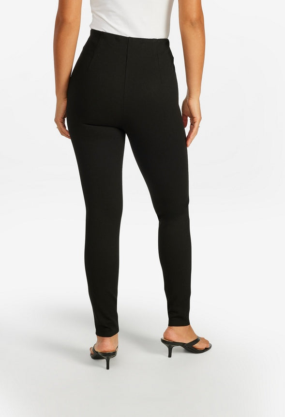 High Rise Ponte Pant Black Caviar