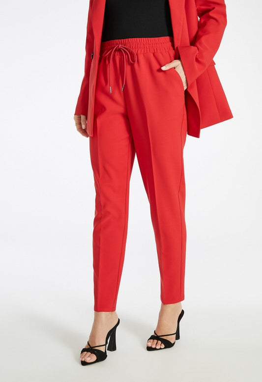 Elasticated Pants Salsa Red