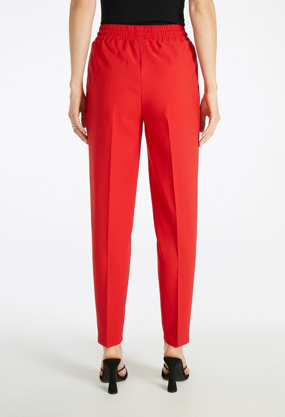 Elasticated Pants Salsa Red