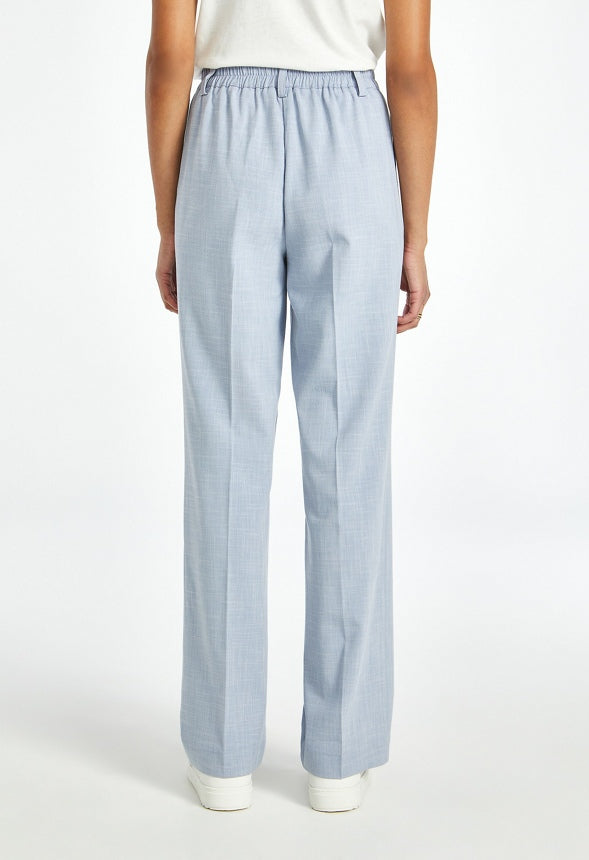 Straight Leg Trousers Coronet Blue
