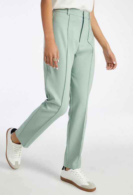 Tapered Crop Trousers Iceberg Green