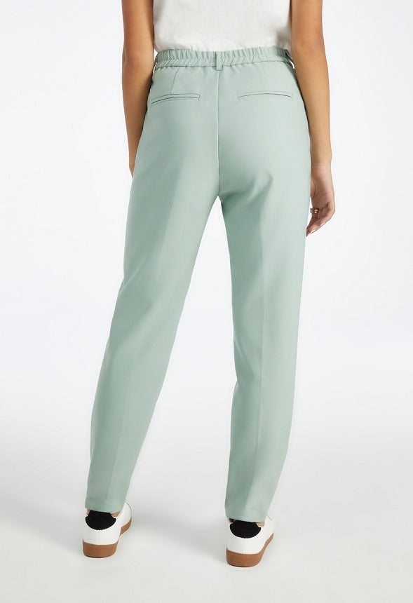 Tapered Crop Trousers Iceberg Green